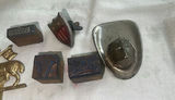 Small Mixed Military Lot British Cap Badge & Ink Stamps - thumbnail 2 of 5