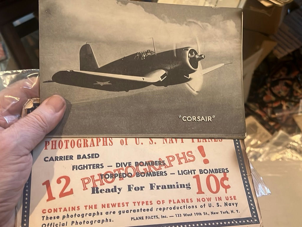 12 WW II Photo Prints Of US Warplanes Official Government Paper Propaganda - image 1 of 12