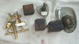 Small Mixed Military Lot British Cap Badge & Ink Stamps - thumbnail 5 of 5