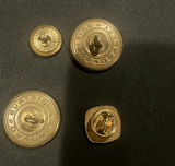 Twa Flight Personnel, Airline Buttons From Jacket - thumbnail 3 of 3