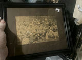 Frame Newspaper Print Of A 1920S Football Team - thumbnail 2 of 4