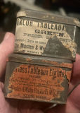 1800s Masten & Wells Pyrotechnic Tins With Partial Labels - thumbnail 1 of 6