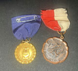 Two 1930 Music Medals South Dakota Gold Filled - thumbnail 1 of 4
