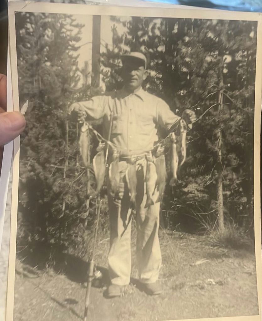 8” 10” Fishing Photos 1930s Spotted Trout - image 2 of 3