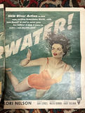 Howard Hughes, Jane Russell Underwater Two Page Movie Advertisement - thumbnail 2 of 4