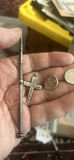 Lot Sterling Cuff Links, Chapel Cross, Pencil - thumbnail 2 of 7