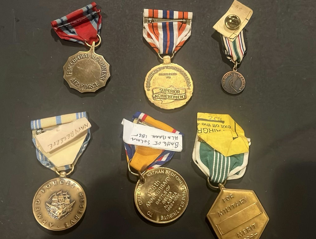 Small Lot Of Six Obscure Military, And Other Metals - image 8 of 14