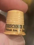 Pair Advertising Mid-century Thimbles Another Steel - thumbnail 4 of 8