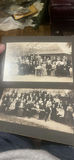 Two Photo Cabinet Cards Of Large Church Looking Groups, Scary 1800S - thumbnail 1 of 4