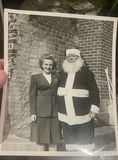 Smoking Santa Claus Comes To California Phot 1940s - thumbnail 1 of 5
