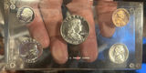 1963 Proof Mint Set In Lucite First National Bank Of Chicago - thumbnail 1 of 2