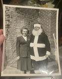 Smoking Santa Claus Comes To California Phot 1940s - thumbnail 2 of 5