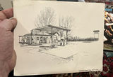1977 Print Of Billy Carter’s Gas Station Dealer Copy - thumbnail 1 of 4