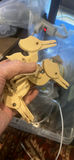 Three Children’s Stork Clothes Pins 1940S Or 50S Plastic - thumbnail 2 of 6