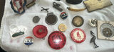 Drawer Lot Of Smalls Pinbacks Buttons Vintage - thumbnail 2 of 20