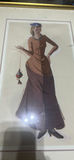 Fred Pendexter Watercolor Painting Woman Making “time” On Street - thumbnail 2 of 7