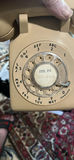 Bell Systems Rotary Dial Telephone In Beige - thumbnail 4 of 5