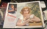 1956 Lobby Card Thunderstorm Linda Christian Autographed COA - thumbnail 1 of 4