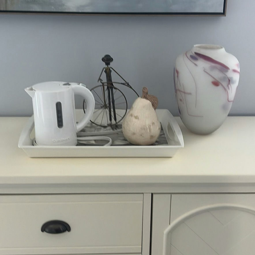 Art Glass Vase & Various Decor Items - image 1 of 11