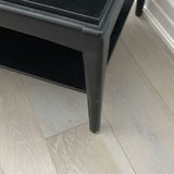 Black Coffee Table with Lower Shelf - thumbnail 2 of 8