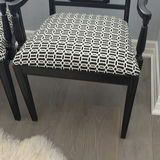 Pair of Black Armchairs - thumbnail 2 of 16
