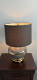 Two Table Lamps with Black Drum Shades - thumbnail 8 of 11
