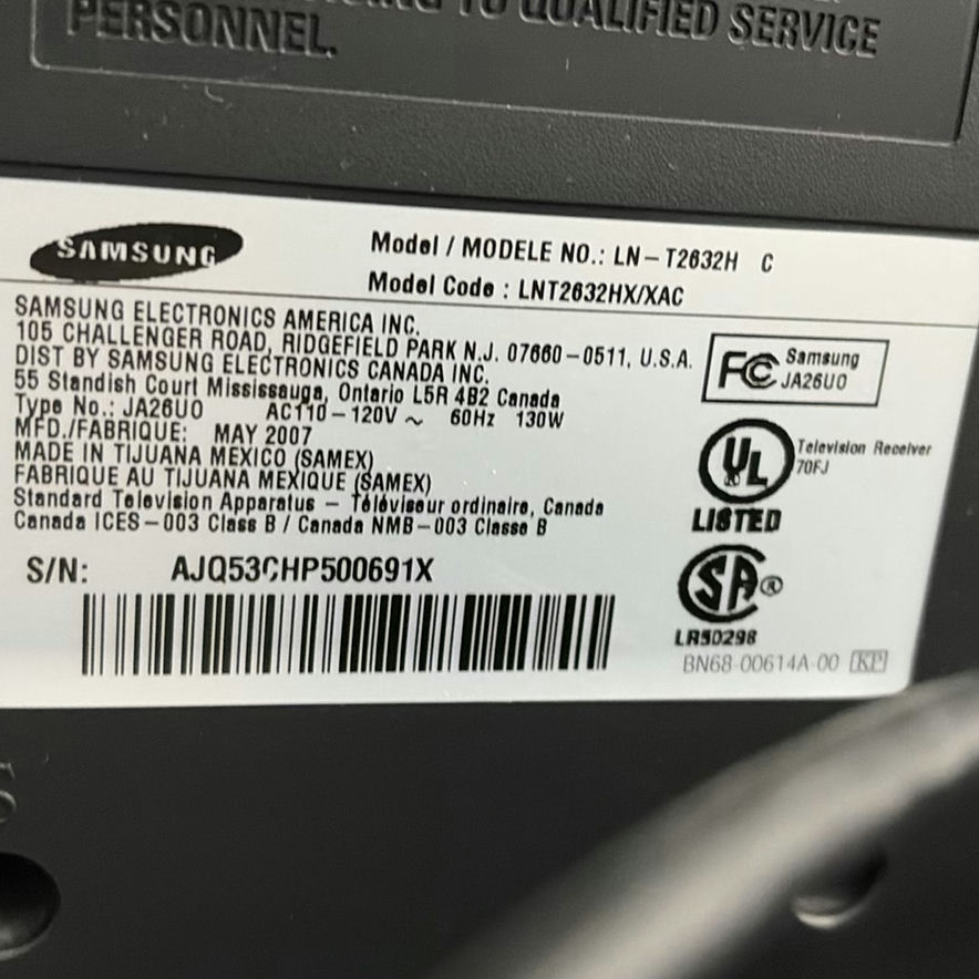 26” Samsung Television with Remote - image 3 of 6