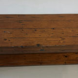 Wooden Bench with Shelf - thumbnail 4 of 11