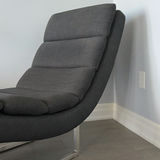 Gray Chaise Lounge Chair - thumbnail 12 of 13