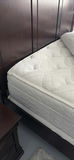 Dark Wood Queen Bed Frame with Mattress/Boxspring - thumbnail 6 of 12