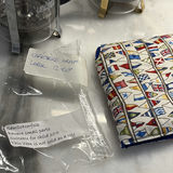 Ceramic Teapot, French Press Coffee Makers, and Fabric Pot Holder - thumbnail 7 of 15