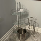 Metal Bathroom Storage Items - thumbnail 1 of 9