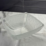 Clear Glass Leaf Pattern Bowls - thumbnail 9 of 12