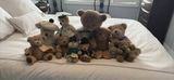 Collection of Vintage & Contemporary Teddy Bears - thumbnail 1 of 16