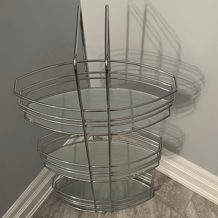 Metal Bathroom Storage Items - image 7 of 9