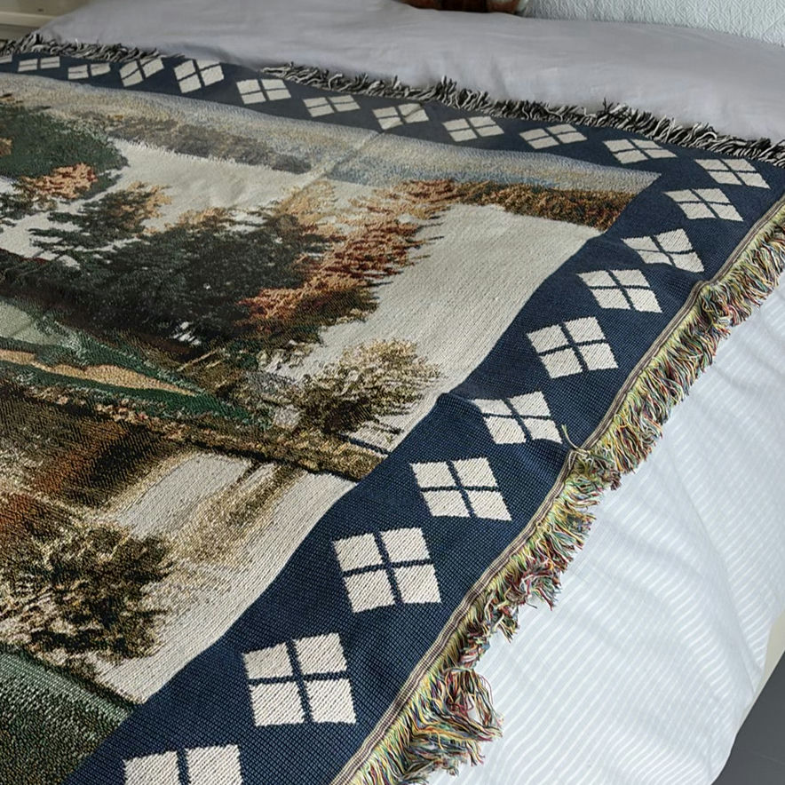 Muskoka & Bigwin Island Woven Throw Blankets - image 15 of 16