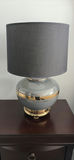 Two Table Lamps with Black Drum Shades - thumbnail 5 of 11