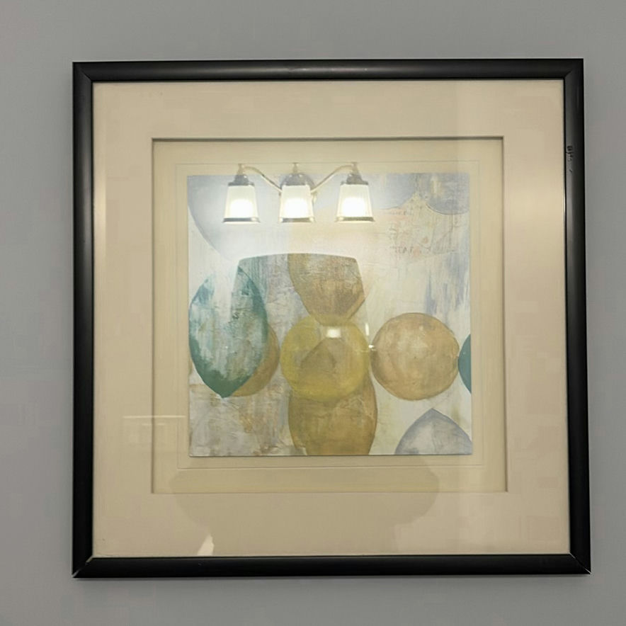 Framed Abstract Wall Art Print - image 2 of 10