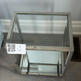 Two Glass and Chrome Accent Tables - thumbnail 2 of 8
