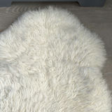 White Sheepskin Rug - thumbnail 4 of 10