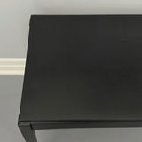 Black Painted Wood Side Table - thumbnail 5 of 9