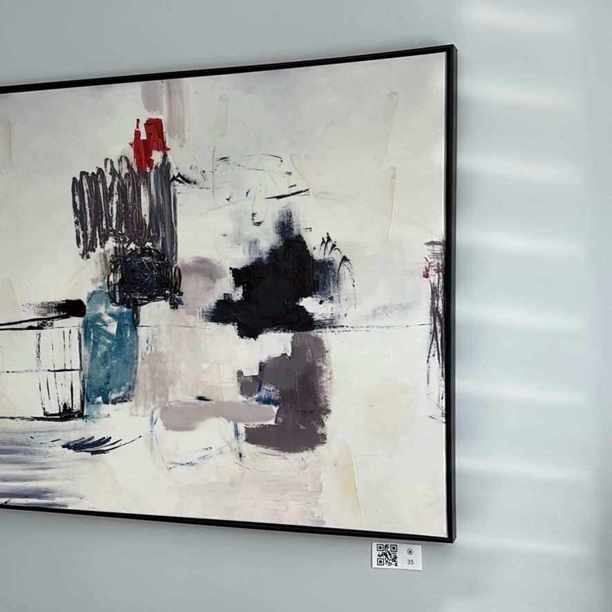 Framed Abstract Wall Art - image 2 of 9
