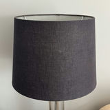 Two Modern Table Lamps with Navy Shade - thumbnail 4 of 9