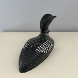 Handcrafted Loon Bird Decoy Sculpture - thumbnail 4 of 7