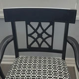 Pair of Black Armchairs - thumbnail 4 of 16