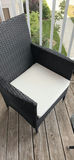 Three-Piece Resin Wicker Patio Bistro Set - thumbnail 10 of 11