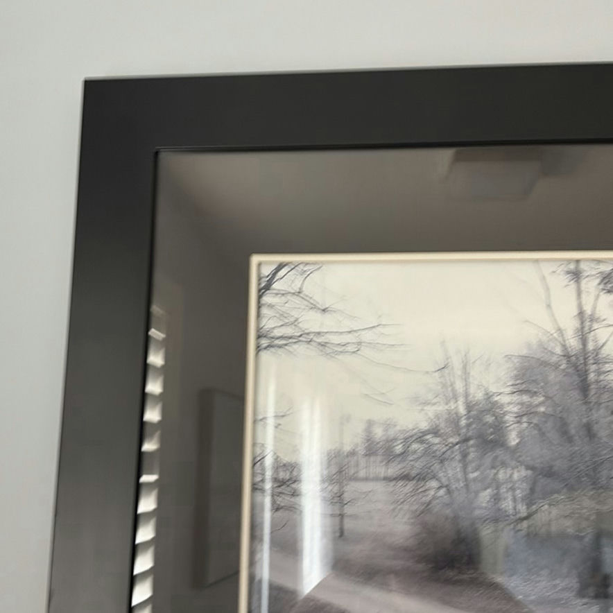 Framed Black and White Landscape Photograph - image 4 of 7