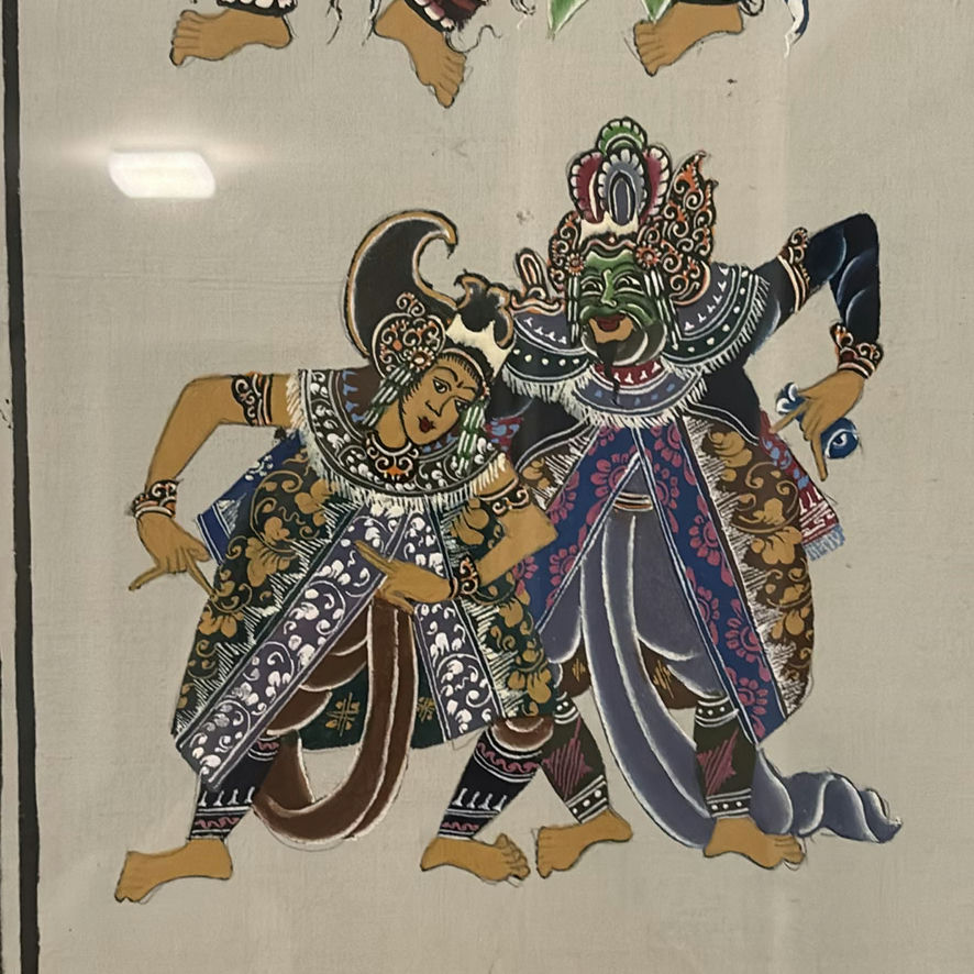 Two Complementary Traditional Oriental Artworks - image 3 of 15