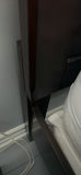 Dark Wood Queen Bed Frame with Mattress/Boxspring - thumbnail 5 of 12