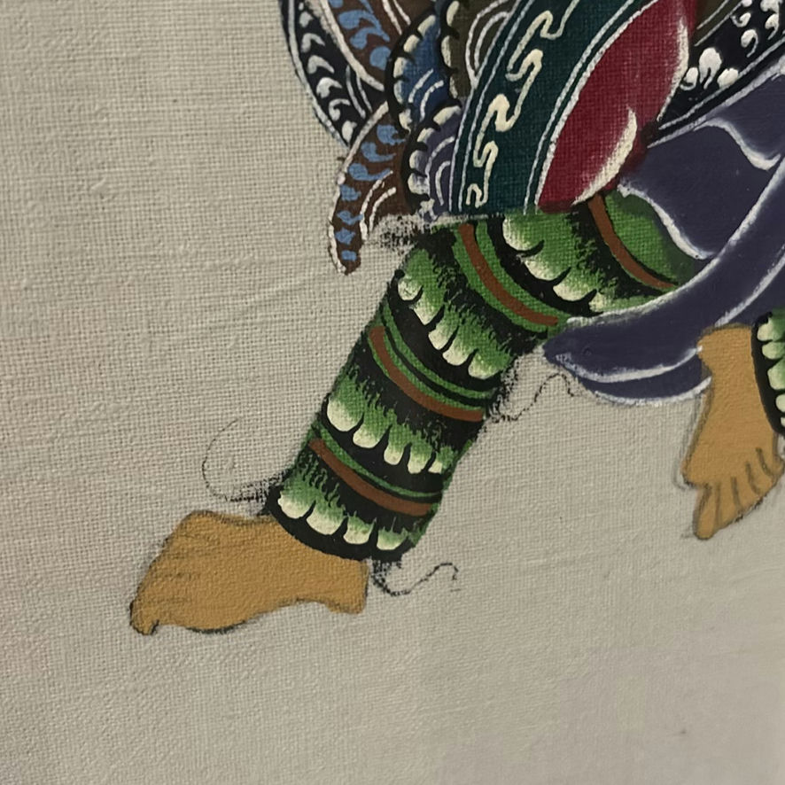 Two Complementary Traditional Oriental Artworks - image 8 of 15